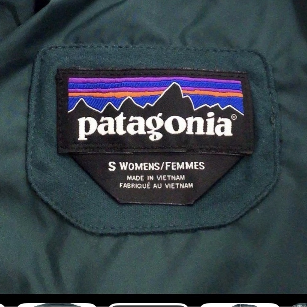 Patagonia Teal Quilted Jacket - Picture 3 of 6